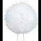 Bubblebee Industries Windbubble Miniature Imitation-Fur Windscreen (Lav Size 4, 42mm, White)