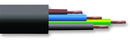PRO POWER H07RNF4 1.5 Multicore Unscreened Cable, Per M, Black, 4 Core, 1.5 mm&iuml;&iquest;&frac12;