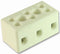 CAMDENBOSS CHTB4/3N Panel Mount Barrier Terminal Block, 3 Ways, 11.5 mm, 32 A