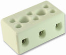 CAMDENBOSS CHTB6/3N Panel Mount Barrier Terminal Block, 3 Ways, 12.5 mm, 41 A