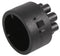 BULGIN 12734/1 8-Pin Solder Plug Contact Carrier Insert for Mini Buccaneer&iuml;&iquest;&frac12; Series Connectors