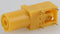 CLIFF ELECTRONIC COMPONENTS FCR7350Y SOCKET, PCB, 4MM, R/A, S16N-PC, YEL