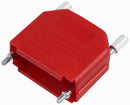 MH CONNECTORS MHDPPK15-R-K D Sub Backshell, Red, MHDPPK Series, DA, 180&deg;, Nylon (Polyamide) Body