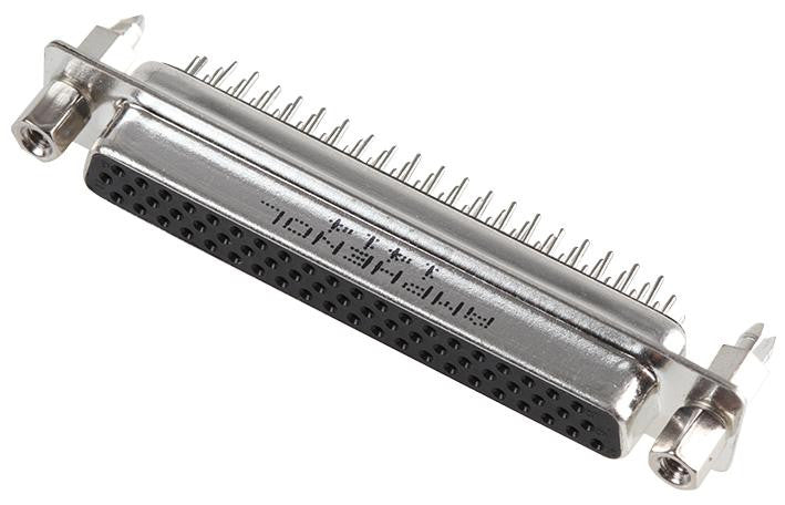 AMPHENOL L77HDCH62SOL2RM8 62 Way High Density D Sub Socket, Front Lock, Straight PCB Termination, 5A