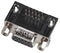 AMPHENOL L77HDE15SD1CH4F 15 Way High Density D Sub Socket, Front Lock, Right Angled PCB Termination, 5A