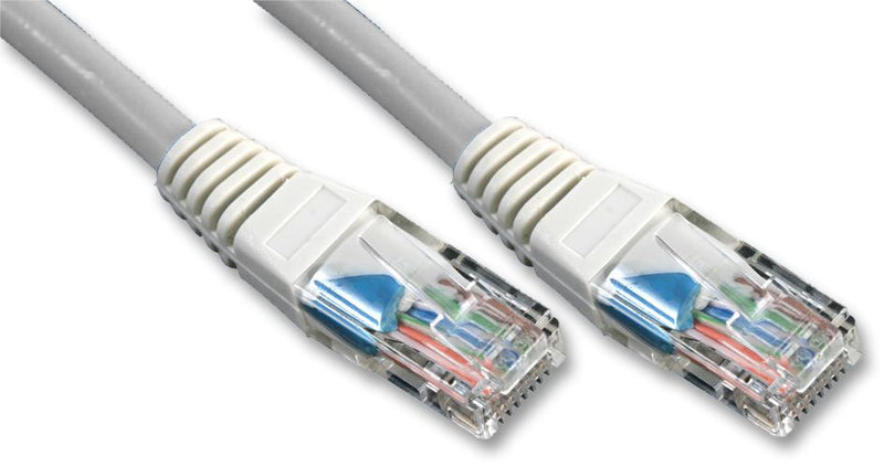 PRO SIGNAL PS11464 Ethernet Cable, Patch Lead, Cat5e, RJ45 Plug to RJ45 Plug, Grey, 3 m