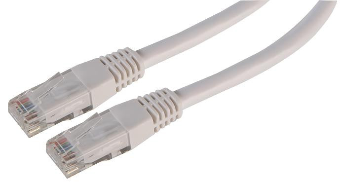 PRO SIGNAL PSG90968 Cat 6 RJ45 Male to Male UTP Ethernet Patch Lead, 5m White