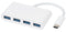 PRO SIGNAL PSG91234 USB 3.1 Type-C to 4 Port USB 3.0 Hub - Bus Powered