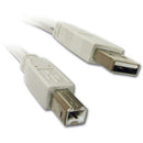 C2G 16.4' (5 m) USB 2.0 A/B Cable (White)