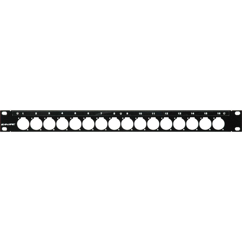 Canare 161U A/V Bulkhead Panel (Unloaded Patch / Flush Mount)