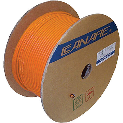 Canare L-4E6S Star Quad Microphone Cable (656', Orange)