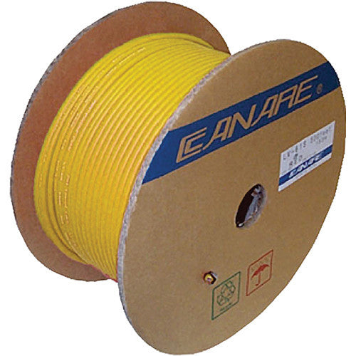 Canare L-4E6S Star Quad Microphone Cable (656', Yellow)