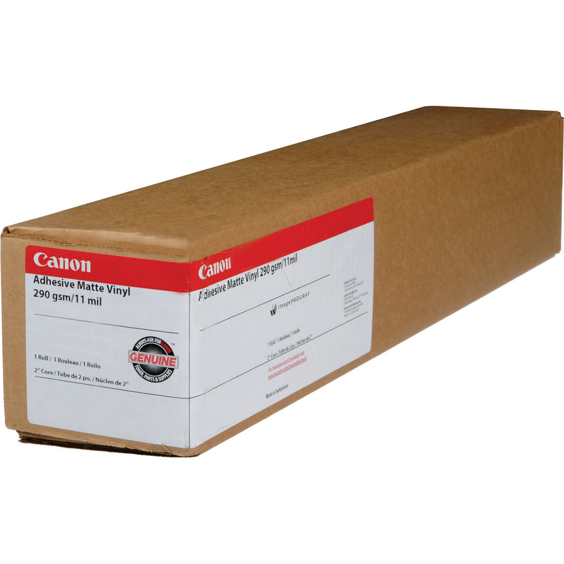Canon Adhesive Matte Vinyl for Inkjet - 36"x60' Roll
