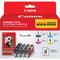 Canon PGI-5/CLI-8 Ink Tank Combo Pack with PP-201 Photo Paper