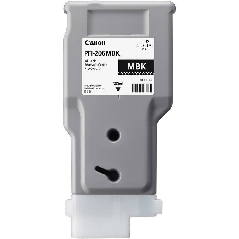 Canon PFI-206 Matte Black Ink Cartridge (300 ml)
