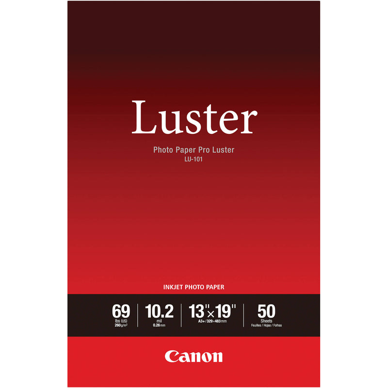 Canon Photo Paper Pro Luster (13 x 19", 50 Sheets)