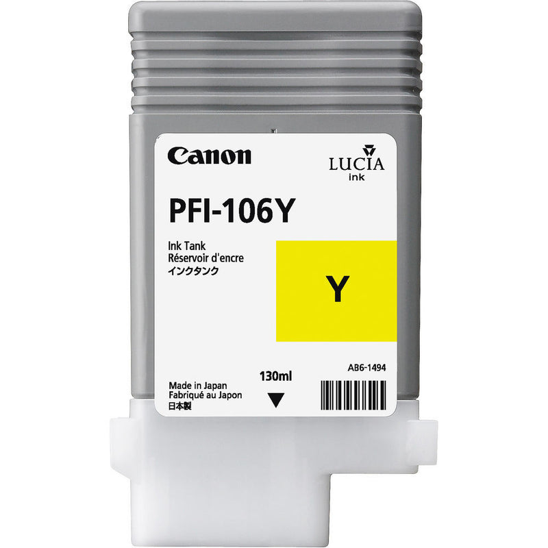 Canon PFI-106 Yellow Ink Cartridge (130 ml)