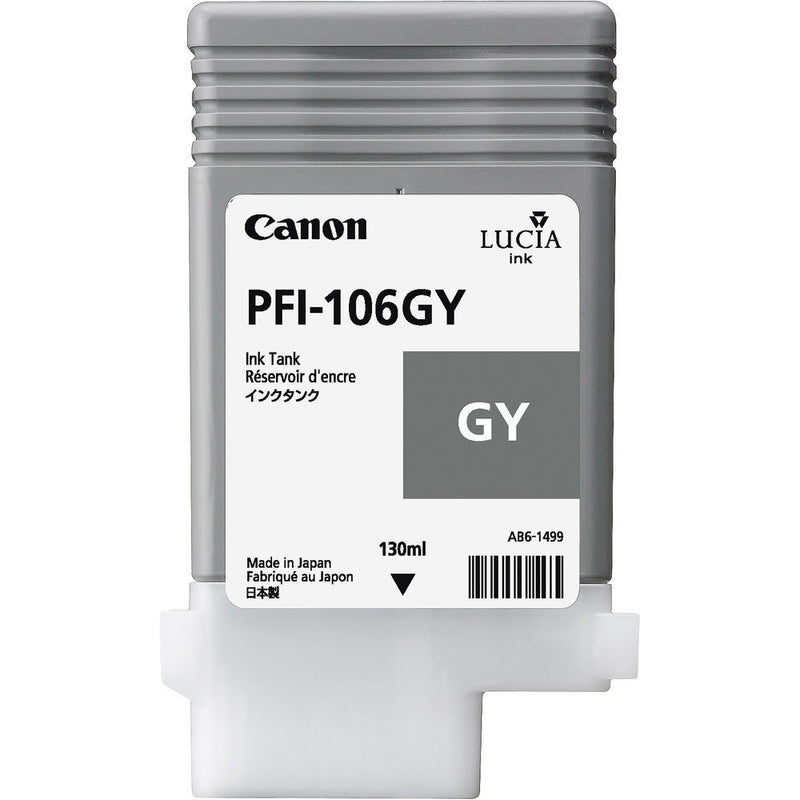 Canon PFI-106 Gray Ink Cartridge (130 ml)