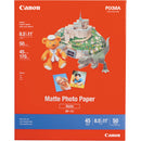 Canon Photo Paper (Matte) for Inkjet - 8.5x11" (Letter) - 50 Sheets