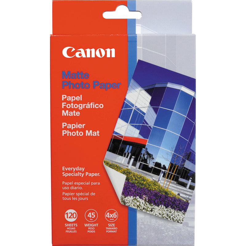 Canon Photo Paper Matte for Inkjet - 4x6" (A6) 120 Sheets