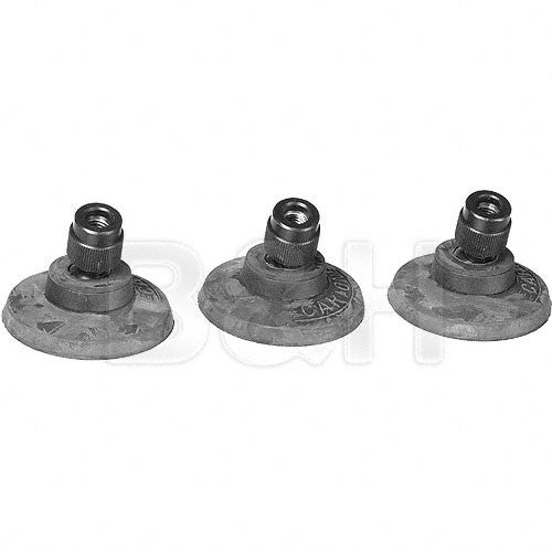 Cartoni B458 Rubber Feet (Set of 3) - for Alfa, Beta and Delta Systems