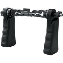 Cavision RHD19-104 Dual Handgrips for 19mm Rods