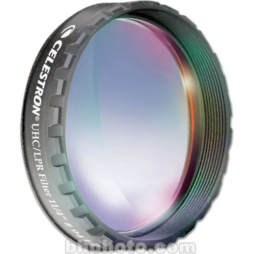 Celestron UHC (Ultra High Contrast) LPR Filter (1.25") - Reduces Transmission of Wavelengths of Artificially-Produced Light