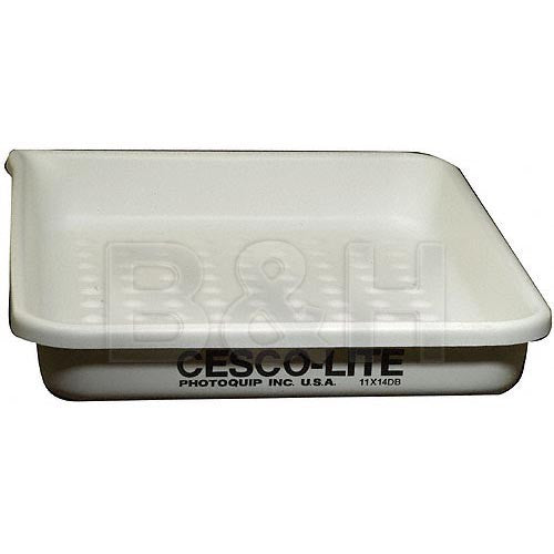 Cescolite Dimple-Bottom Plastic Developing Tray (11 x 14")
