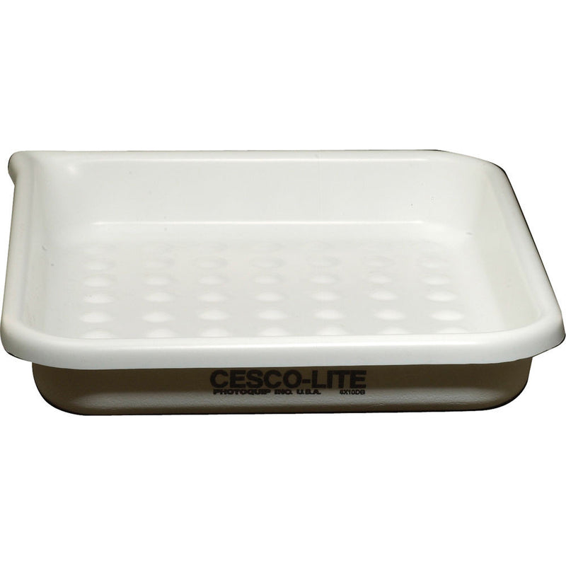 Cescolite Dimple-Bottom Plastic Developing Tray (8 x 10")