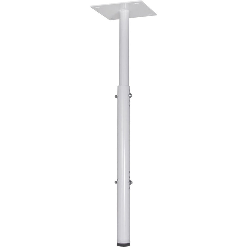 Chief CMA100W 8" Ceiling Plate with Adjustable 1.5" NPT Column (White)