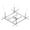 Chief CMA-455 2 x 2' Suspended Ceiling Tile Replacement Plate
