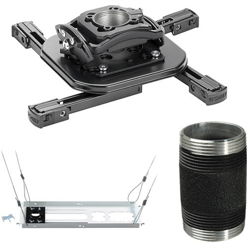 Chief KITMS003 Projector Mount Kit (Projectors up to 25 lb, Black)