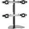 Chief KTP445B Widescreen Quad Monitor Table Stand (Black)