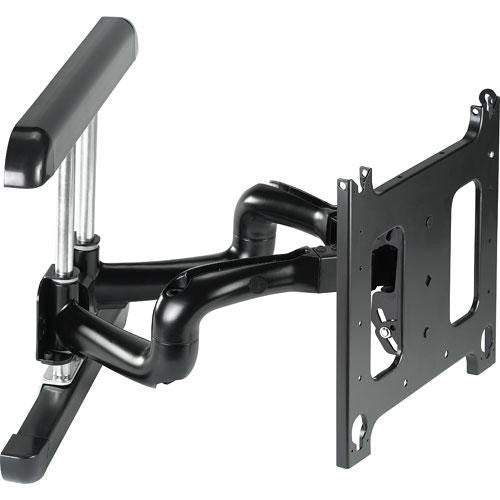 Chief Large Flat Panel Swing Arm Wall Display Mount, 25" Extension (Black)
