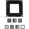 Chimera Window Micro Pattern Kit - includes: 24x24" Frame, Holder, 7 Patterns, Bag