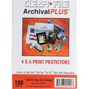 ClearFile 4 x 6" Print Protector (100-Pack)