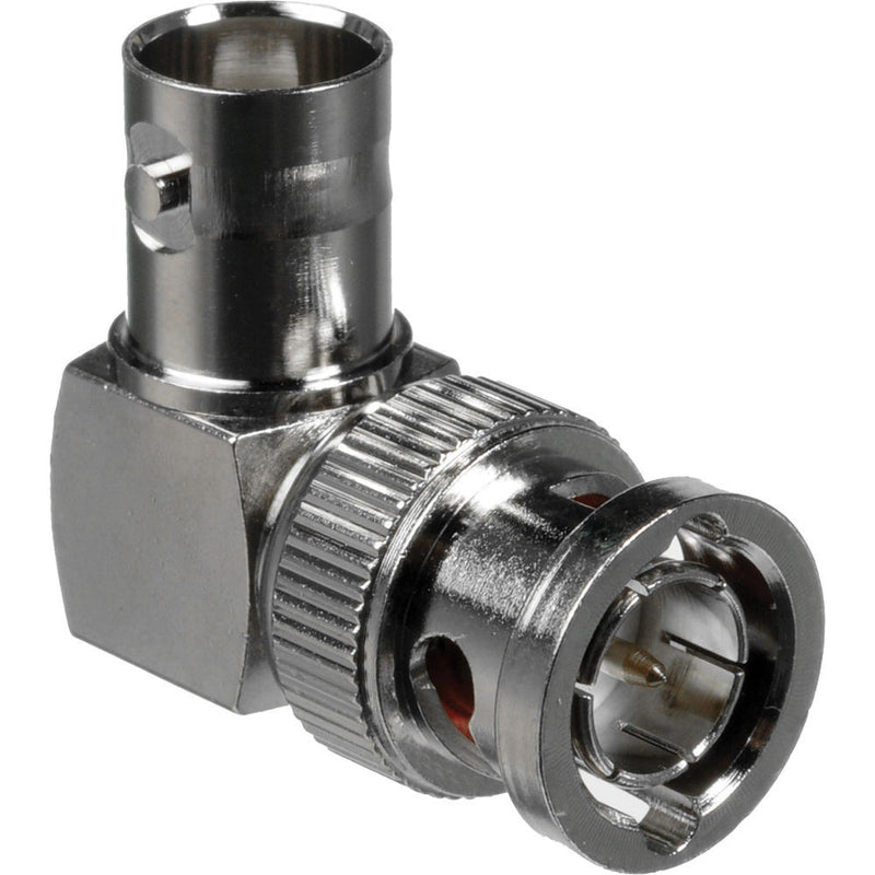 Comprehensive BJ-BP-L 75 Ohm Male BNC to Female BNC Angled Adapter