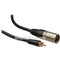 Comprehensive EXF Series 3-Pin XLR Male to RCA Male Cable - 10'