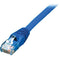 Comprehensive CAT6a Shielded Patch Cable (100', Blue Finish)