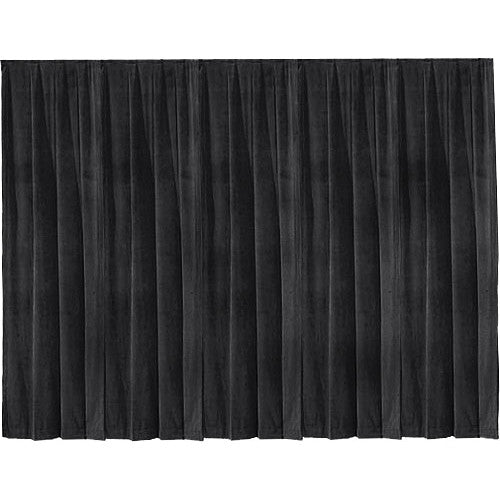 Da-Lite 36795 Drapery Panel (16 x 13', Black)