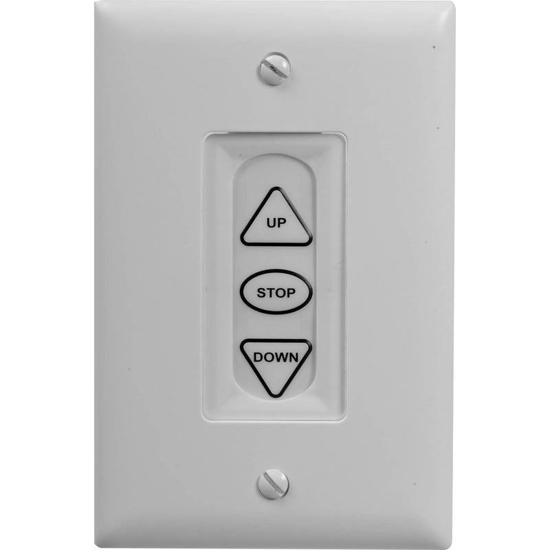 Da-Lite Three-Button Low Voltage Control Switch (White)