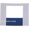 Da-Lite 87354BU Fast-Fold Standard and Deluxe Skirt (45 x 144", Blue)