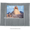 Da-Lite Fast-Fold Velour Drapery Kit for Deluxe Frames (8 x 8')