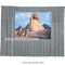 Da-Lite Fast-Fold Velour Drapery Kit for Deluxe Frames (9 x 9')