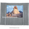 Da-Lite Fast-Fold Velour Drapery Kit for Heavy Duty Frames (8'6" x 11')
