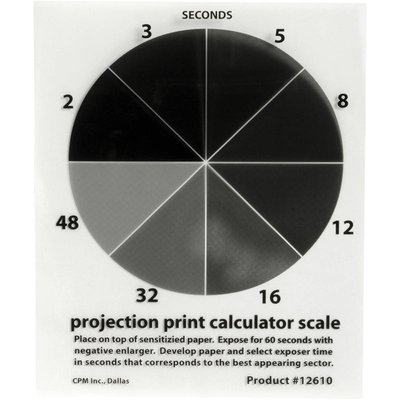 Delta 1 Projection Print Calculator Scale 4x5"