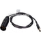 Delvcam DELV-2MM4X 4-Pin XLR to 2mm Coaxial Connector Cable to Adapt Professional Video Power Supplies to Delvcam LCD Monitors, 3 Foot Length