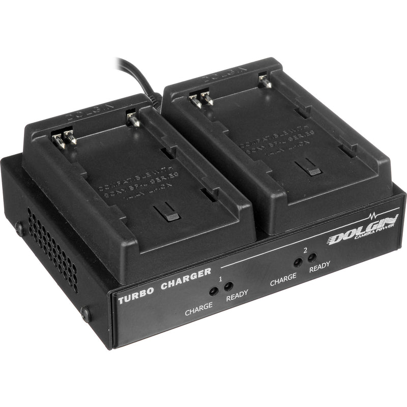 Dolgin Engineering TC200 Two-Position Simultaneous Battery Charger for Sony BP-U30, BP-U60, BP-U90