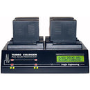Dolgin Engineering TC400-TDM Four-Position Simultaneous Battery Charger for Panasonic VW-VBG6 and CGA-E/625