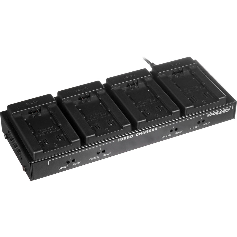 Dolgin Engineering TC40 Four-Position Simultaneous Battery Charger for Panasonic VW-VBG6 and CGA-E/625